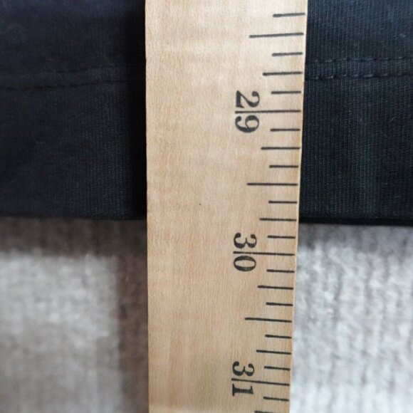 John Elliot Shirt XL Black Long Sleeve Solid Made in USA - Picture 6 of 7